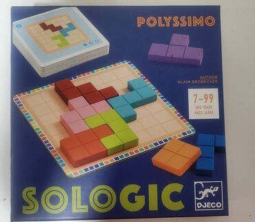 igracka stic: Nova jednom odigrana Sologic Polysmo igra(još ima i cenu). Unutra je