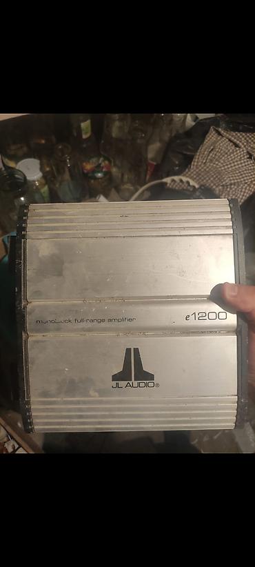 səs mikseri: JL Audio e1200 – monoblok full-range avtomobil gücləndiricisi — 1