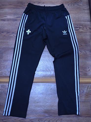 джинсы новые: Мужские брюки, M, Adidas, Новый, цвет - Черный, Платная доставка, Самовывоз — 1