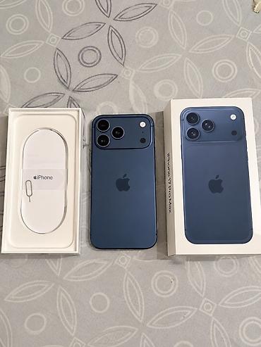 Apple iPhone: Айфон 17 про Макс АКБ 95 оригинал е сим+ сим состояние идеальный — 1