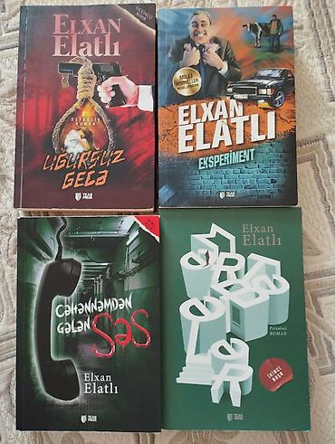 Elxan Elatlı – 4 kitabdan ibarət dəst ƏSL QİYMƏTLƏRİ TOPLAMI 35