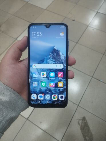 xiaomi mi4i: Xiaomi Redmi Note 8, 64 ГБ, цвет - Синий, 
 Отпечаток пальца