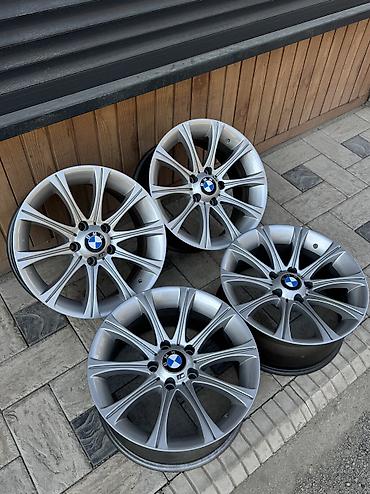 17: Литые Диски R 17 BMW, Комплект, отверстий - 5, Б/у — 6