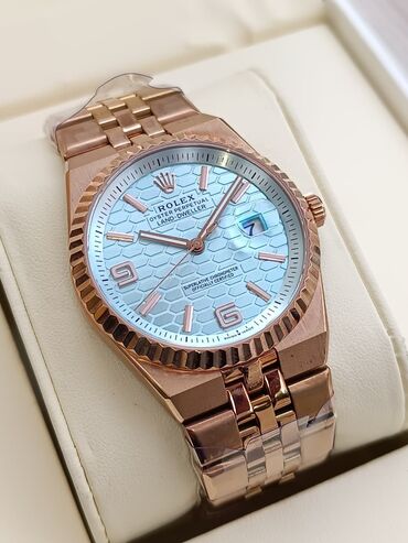 Qol saatları: Yeni, Qol saatı, Rolex, rəng - Qızılı — 1