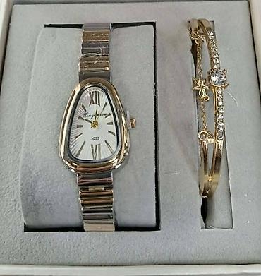 Setovi nakita: ✨️✨️Komplet elegantnih ženskih satova sa narukvicama✨️✨️ U setu Sat — 10