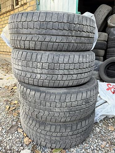 Шины: Шины 225 / 50 / R 18, Зима, Б/у, Комплект, Легковые, Dunlop — 1