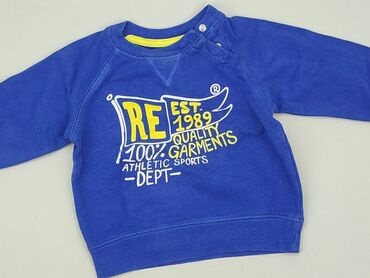 smyk kurtki zimowe dla chłopca: Sweatshirt, Reserved, 6-9 months, condition - Very good