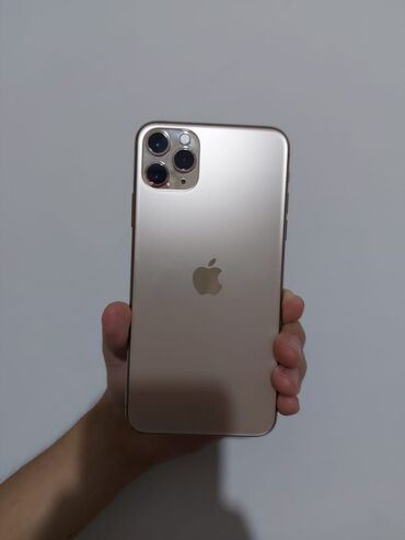 iphone 11 pro max barter: IPhone 11 Pro Max, 256 GB, Qızılı, Face ID