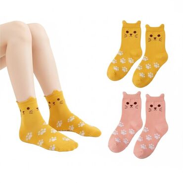 Другие товары для детей: Носки «Веселые КотоЛапки»: Мягкость и Игривое Настроение! 💖 Эти — 1