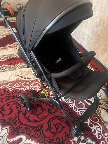 Коляски: Коляска, цвет - Черный, Б/у — 9