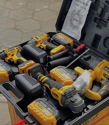 гайковерты: Набор аккумуляторного инструмента Milwaukee M18: Состав — 6