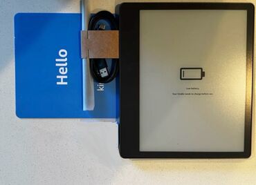 комп игровой: Электронная книга, Kindle, Новый, 10" - 11", Bluetooth, цвет - Серебристый