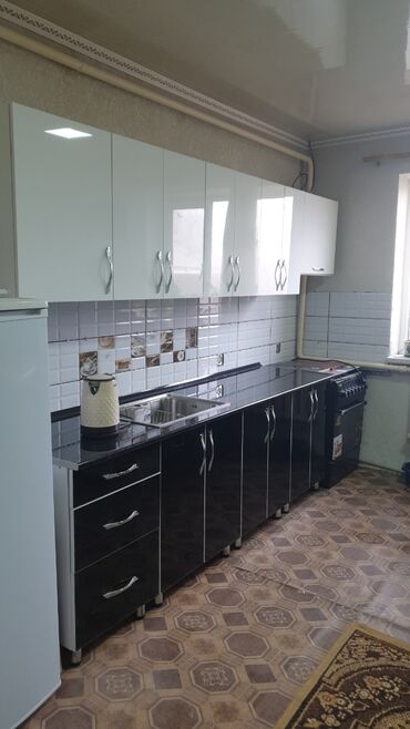 Кухонные гарнитуры: Кухонный гарнитур, Новый, цвет - Белый, МДФ, Бесплатная доставка — 24