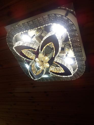 60x60 led panel: Led Çılçıraq, 4 və daha çox lampa, Xrustal — 3