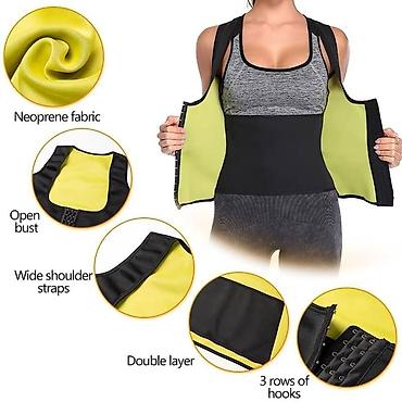 жилет с весом: Жилет для похудения Sauna Sweat Neoprene Vest + Tightness Эффективное — 5