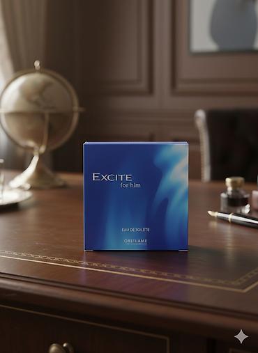 dima bilan excite: EXCITE for him by Oriflame — туалетная вода для мужчин в фирменном — 4