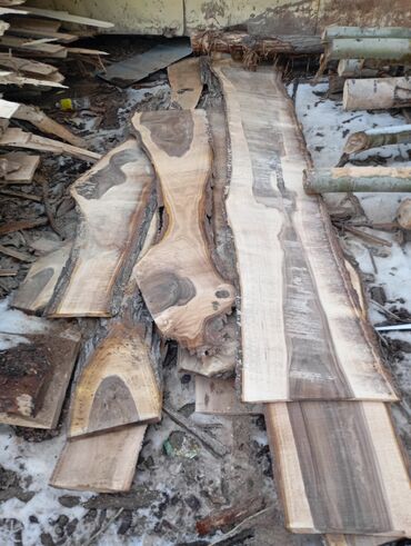 Доски: Доски, Необрезные, Для кровли крыши, Береза, Черновые — 9