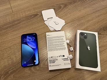 Apple iPhone: IPhone 13, Б/у, 128 ГБ, Зеленый, Коробка, 67 % — 1