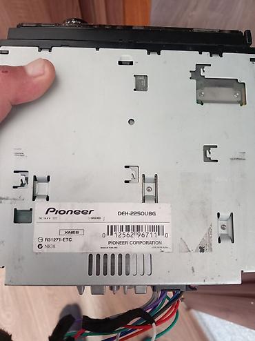 manitor avto: Pioneer DEH-2250UBG avtomobil maqnitofon disq yeri flaşkart yeri auk — 2