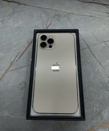 продам айфон 7 бу: IPhone 12 Pro, Б/у, 128 ГБ, Золотой, Защитное стекло, Чехол, Коробка, 78 %