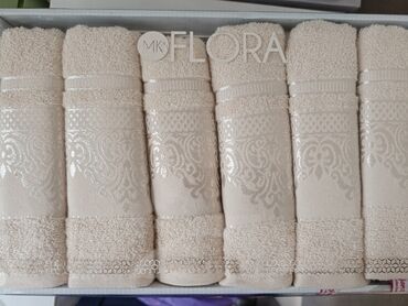 Peškiri: Set peškira, Geometrijski, bоја - Bela — 7