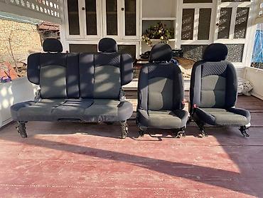 mazda cronos мотор: Комплект сидений, Ткань, текстиль, Mazda 2003 г., Б/у, Оригинал, Япония — 1