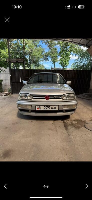продаю связи с переездом: Volkswagen Golf: 1993 г., 2.8 л, Механика, Бензин, Хэтчбэк