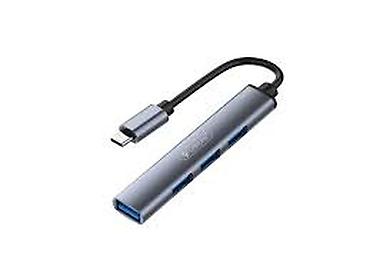 4 luk kabel: Kateqoriya: Hub-lar Brend: Celebrat Model: CA-06 Space Gray Təsvir — 1