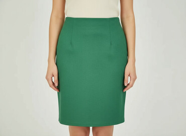 spódniczka czerwone krata: Women`s skirt, size L