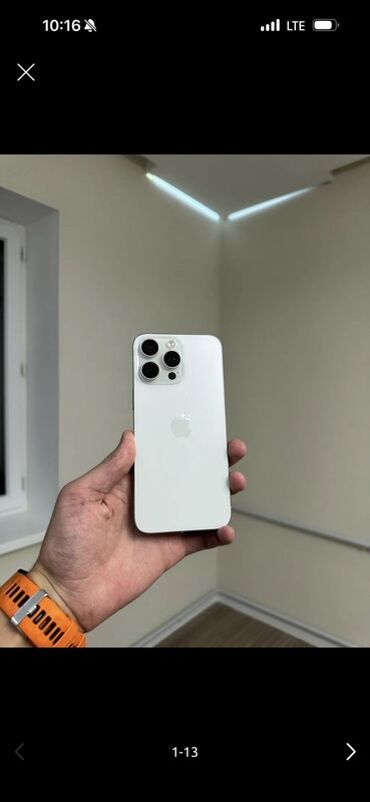 купить новый айфон 11 про макс: IPhone 15 Pro Max, Колдонулган, 512 ГБ, Ак, Куту, 86 %
