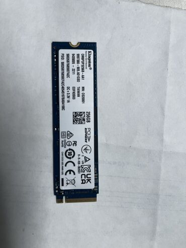 продаю жёсткий диск: Новый SSD
KINGSTON OM8PDP3256B 256GB M.2
2280 NVMe BULK at lalafo.kg продаю жёсткий диск: Новый SSD
KINGSTON OM8PDP3256B 256GB M.2
2280 NVMe BULK