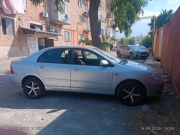 corola: Toyota Corolla: 2003 г., 1.6 л, Автомат, Бензин, Седан — 2