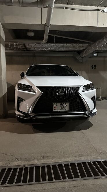 авто в рассрочку без банка без первоначального взноса в бишкеке: Lexus RX: 2018 г., 3.5 л, Автоматические, Бензин, Внедорожник