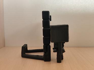 Oyuncaq fiqurlar: Minecraft Kinder Nether Portal telefon tutucu — 2