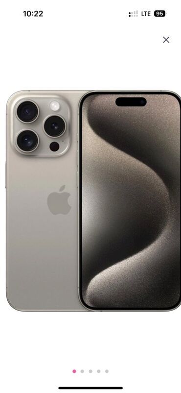 Poco: IPhone 15 Pro, 256 GB, Natural Titanium, Face ID