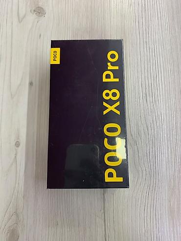 google fold: Смартфон POCO X8 Pro, цвет White, версия 8/256 ГБ. На коробке — 1