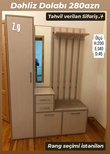 Dolablar: Dəhliz dolabı — 6