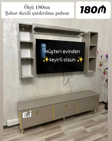 Soyuducular: *TV stend / TV altı 180Azn💥* ✔️Rəng seçimi var *Şəhər daxili