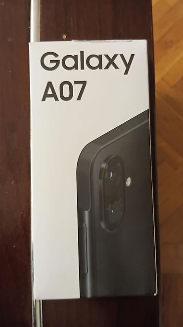 samsung buds: Samsung Galaxy A07, 128 GB, rəng - Qara, İki sim kartlı — 1