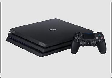 playstation 4 pro ikinci el: Salam, PlayStation 4 Pro yaddaş 1tb, 1 joystik var, disk yeri işləmir — 1