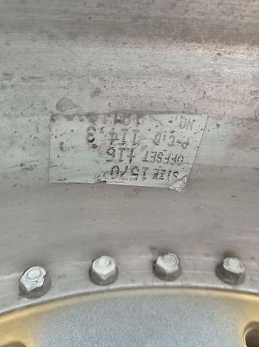 4х114: Колеса в сборе 205 / 50 / R 15, Лето, Б/у, Комплект, Легковые, отверстий - 4 — 6