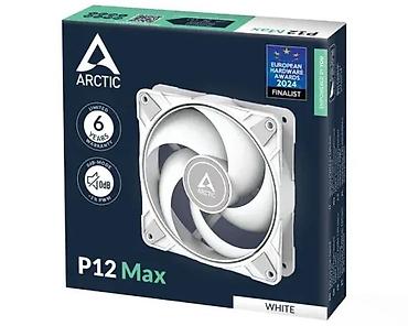 Rashladni sistemi: ARCTIC P12 Max – beli 120 mm PWM ventilator za PC kućišta i hladnjake — 3