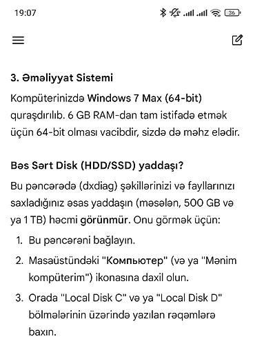 Masaüstü kompüterlər və iş stansiyaları: Masaüstü kompüter komplekti Tərkib: - Sistem bloku (qara korpus, ön — 9