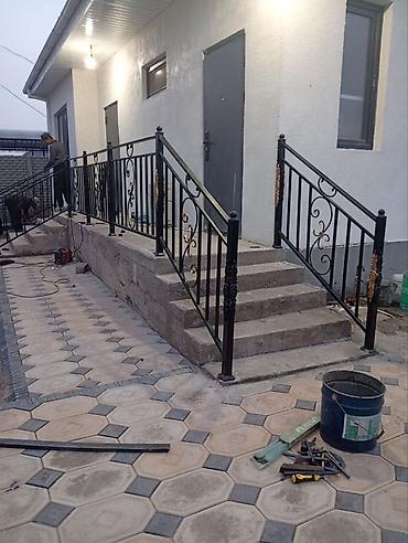 Изготовление перил: Изготовление перил Материал: Кованное железо, Наружные, Бесплатный замер — 45