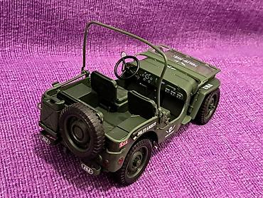 Figurice i makete: JEEP Willys 1:18 USA Army - Original NOVO! Vrhunski odradjen model na lalafo.rs — 6 Figurice i makete: JEEP Willys 1:18 USA Army - Original NOVO! Vrhunski odradjen model — 6