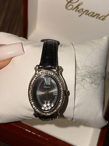 саат: Chopard qadın saatı - Korpus: oval formalı, paslanmayan polad - — 4