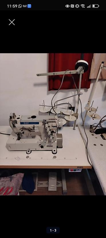 uz masinkasi: Sənaye tipli DOIT Interlock tikiş maşını - Model: DOIT Interlock — 3