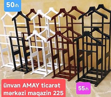 Asılqanlar: Taxta geyim asılqanları – ev və ofis üçün praktik təşkilat həlli — 1