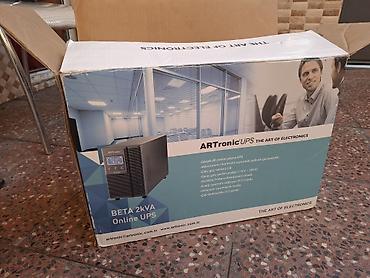 Kompüter ehtiyyat hissələri: ARTronic BETA 2kVA Online UPS Xüsusiyyətlər: - Güc: 2 kVA - Tip — 4