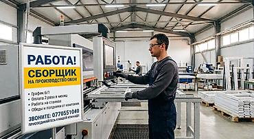 вакансия сборщик: Требуется Сборщик, Оплата: Дважды в месяц, 1-2 года опыта — 1